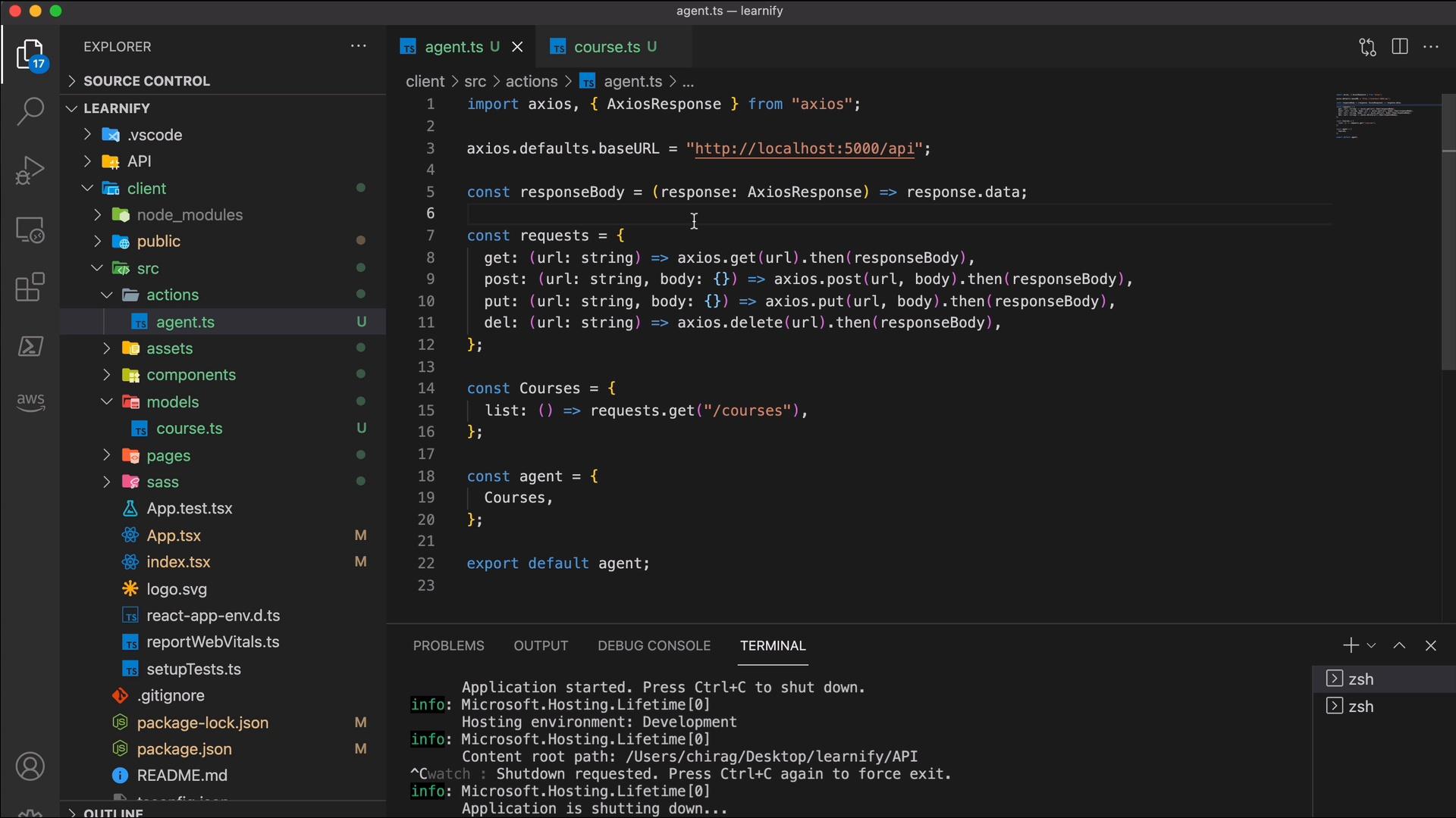Giving Types to Axios