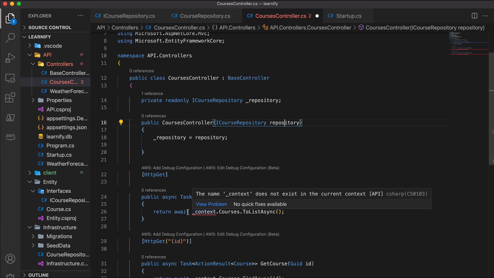 Writing Repository Methods