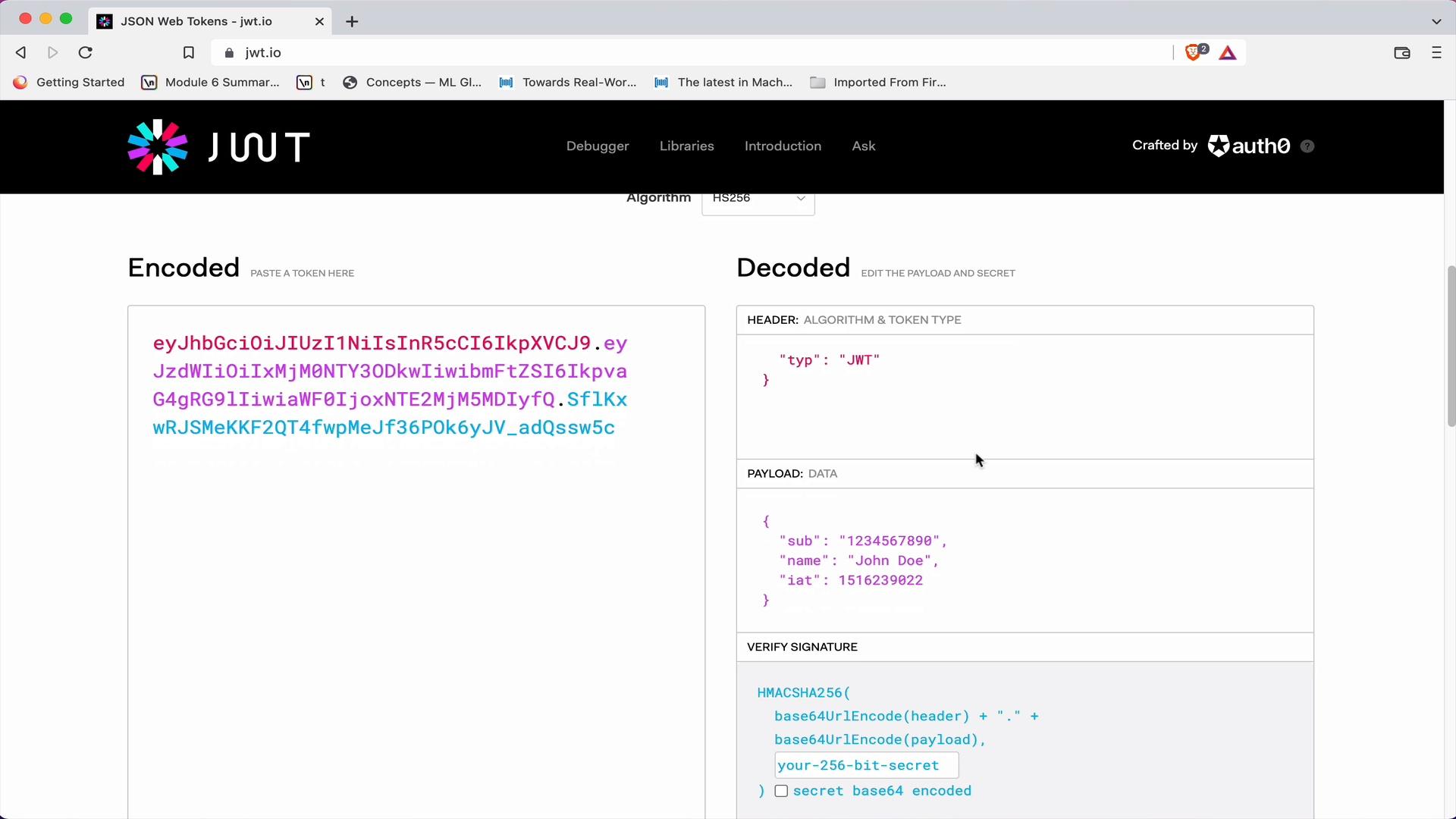 Json Web Tokens