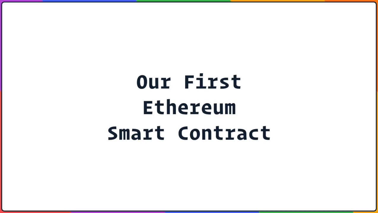 How to Write an Ethereum Smart Contract with Solidity