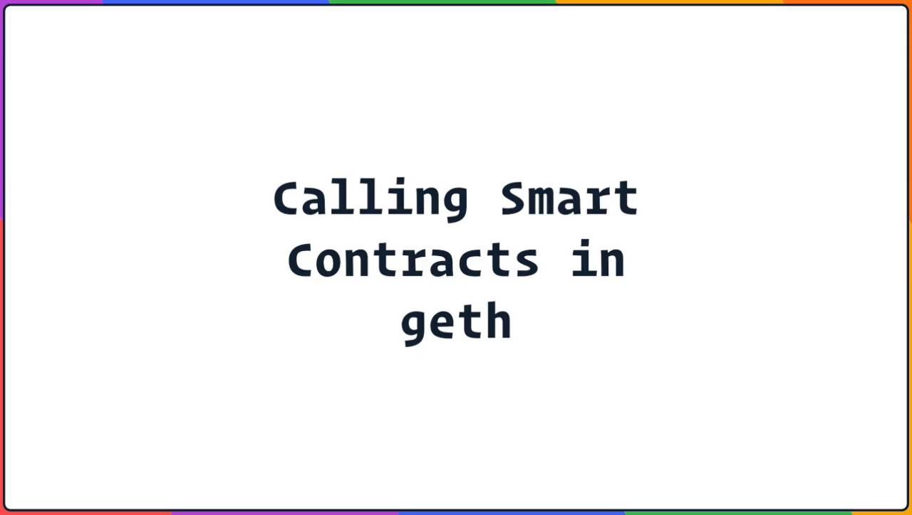 How to Call An Ethereum Smart Contract Code From Javascript