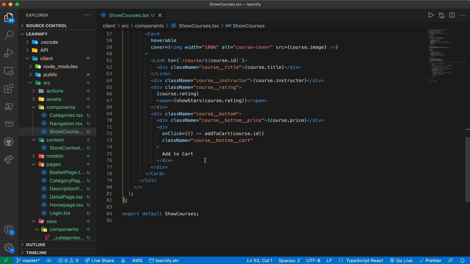 Refactoring and Adding Basket Items Count