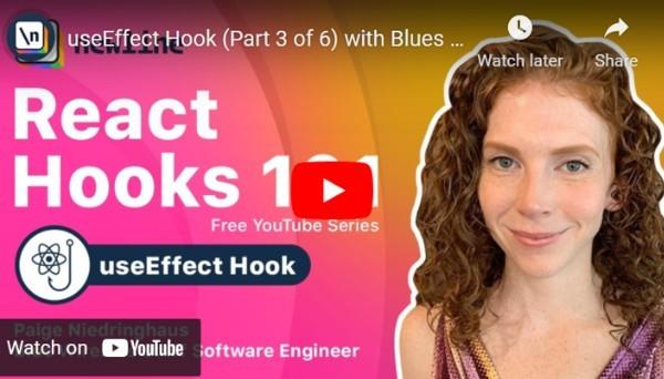 Thumbnail Image of Tutorial React Hooks 101 - Part 3: The useEffect Hook And How To Use It In Your Apps