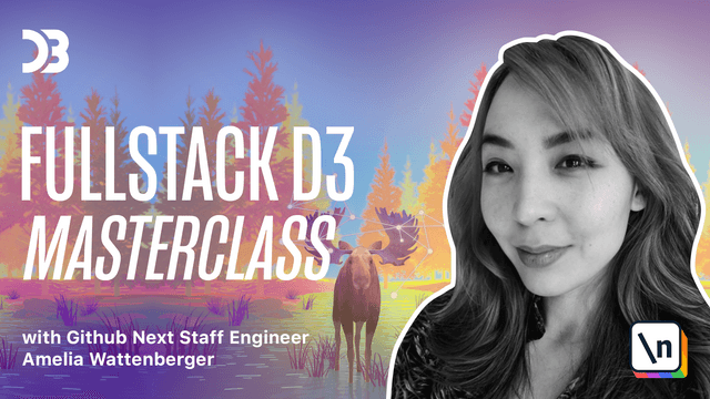 Thumbnail of newline course Fullstack D3 Masterclass