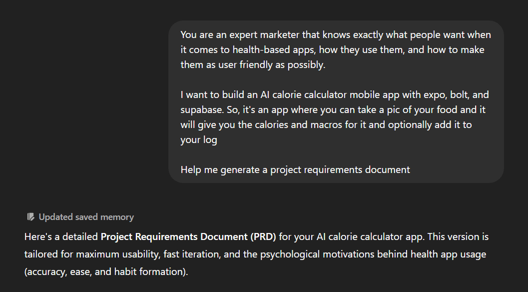 Thumbnail Image of Tutorial How To Build An AI App That Counts Calories From Pictures With Bolt and ChatGPT