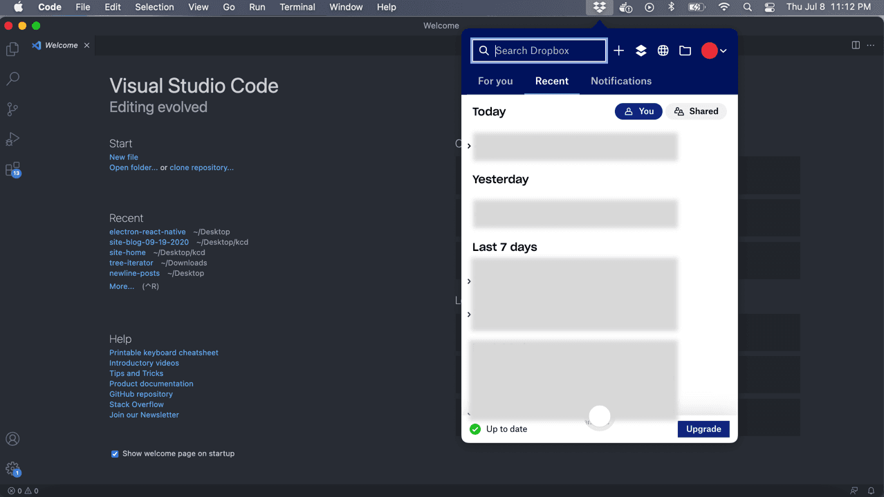 Thumbnail Image of Tutorial Converting a React Native for macOS Application into a Menu Bar Application