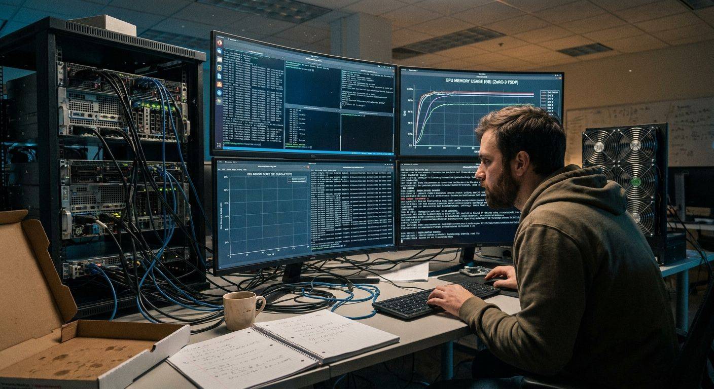 Using ZeRO and FSDP to Scale Large Models on Multiple GPUs