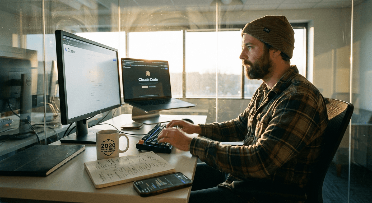 Cursor AI vs Claude Code in 2026: LLM Agent Workflow for Real Coding Tasks