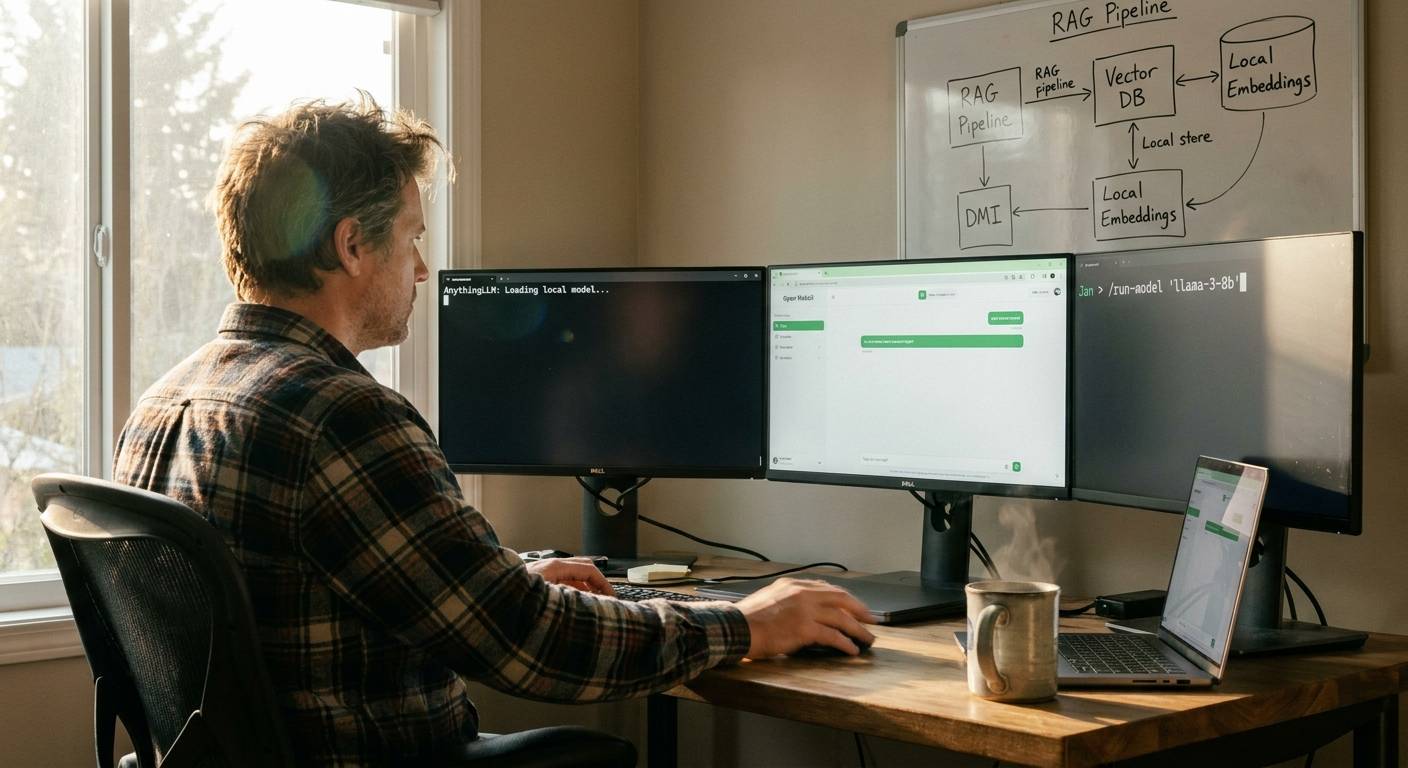 How to Run LLMs Locally in 2025: AnythingLLM vs Open WebUI vs Jan