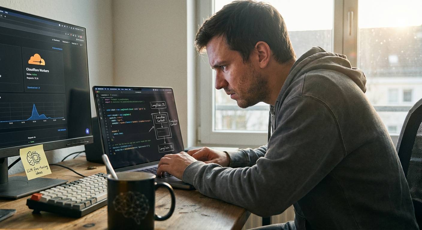 JavaScript Execution Context in AI Apps: How LangChain JS and Cloudflare Workers Keep State Straight