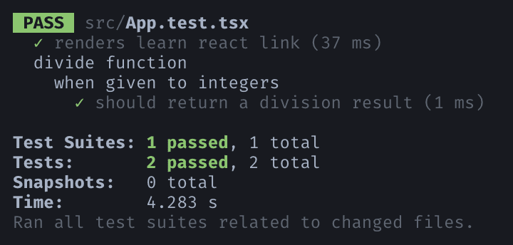 How to Write Your First Unit Test in React + TypeScript App